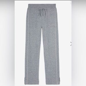 The Kooples 
GREY WOOL AND CASHMERE TROUSERS